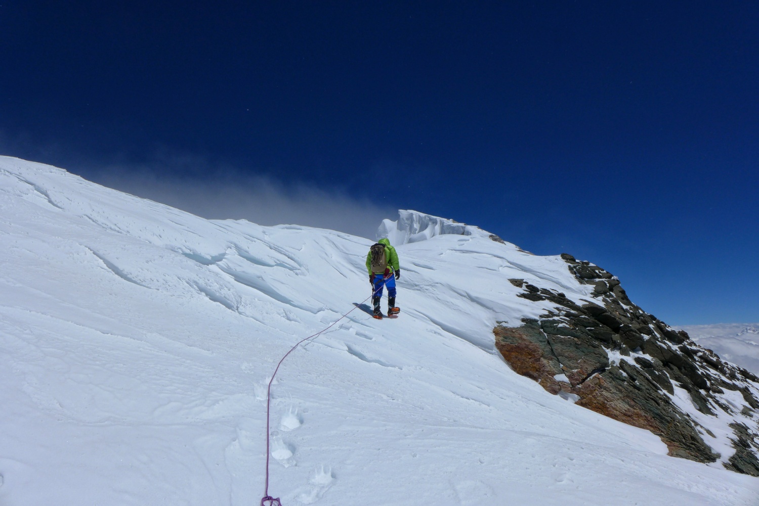 Aleš Česen and Luka Lindič climb Broad Peak and North Summit of Gasherbrum  IV – BMU
